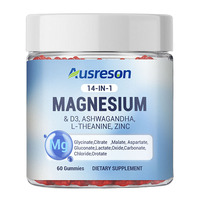 VitaSpring Gummies au magnésium 14-en-1 pour le sommeil, avec Ashwagandha et Vitamine D3, pour adultes