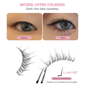 Faux-<span class=keywords><strong>cils</strong></span> 3D en bande, poils synthétiques doux, <span class=keywords><strong>prix</strong></span> d’usine, faux-<span class=keywords><strong>cils</strong></span> luxueux, naturels et volumineux, emballage <span class=keywords><strong>de</strong></span> marque privée - Product Image 3