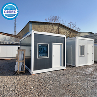 40ft High Cube Erweiterbares Containerhaus 3-Zimmer Luxus-Fertigvilla Industriedesign für Supermarkt Bürogebäude
