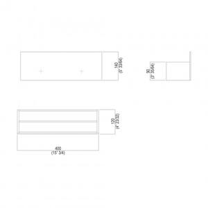 Agape Sen moderno singolo portasciugamani in ghisa e acciaio con riscaldatore per casa Hotel appartamento camera singola" - Product Image 2