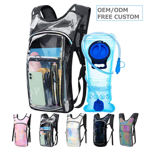 Sac à dos d'hydratation personnalisé d'usine BSCI, gilet de course à pied, sac d'hydratation isolé pour la randonnée, la course à pied, le vélo, les festivals de musique - Product Image 1