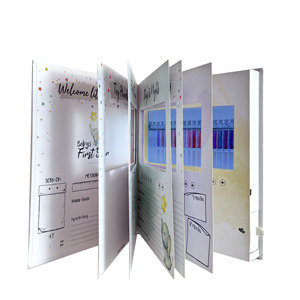 Promotional Advertising Customized Handmade Paper-based Thermal Transfer Printed Video <b>Box</b> Gift <b>Card</b> Holiday <b>Wedding</b> YNG Brand - Product Image 3