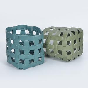 Cesta nórdica tejida a mano <span class=keywords><strong>para</strong></span> dormitorio, organizador de <span class=keywords><strong>ropa</strong></span> <span class=keywords><strong>para</strong></span> tocador, cesta de almacenamiento, cesto <span class=keywords><strong>para</strong></span> <span class=keywords><strong>ropa</strong></span> <span class=keywords><strong>sucia</strong></span> - Product Image 5