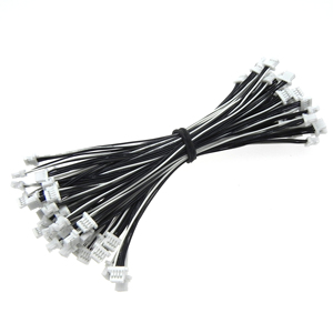 Kabel Jumper Sinyal JST SH 4Pin Pitch 1.0mm untuk Detektor Medis Portabel Sensor Rumah Pintar Mini - Product Image 3
