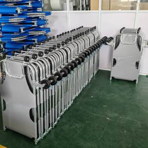 Camilla desmontable de aleación de aluminio para emergencias, camilla de rescate funeraria con ruedas - Product Image 2