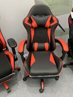 VANBOW Chaise de Gamer Ergonomique Pivotante avec Massage et Repose-Pieds pour PC, Bureau et Gaming