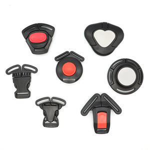 Hebilla de Seguridad para Asientos Infantiles de 40 mm, Cierre de Plástico de Cuatro Puntos para Asientos de Auto para Bebés - Product Image 4