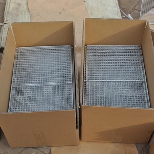 Acciaio inossidabile impilabile SS 316 tessuto in rete metallica vassoio cestello da forno per essiccatoio - Product Image 6