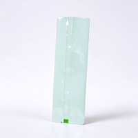 Sachet d'emballage thermoscellable en aluminium composite, couleur unie, avec fermeture éclair, imprimé sur mesure, résistant à l'humidité, pour la vente en gros