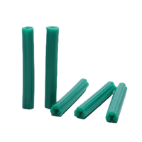 Ancrage mural vert extensible en plastique Bouchon d'expansion en plastique PE