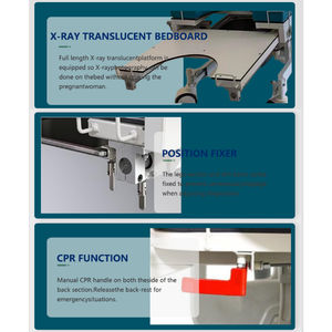 Акушерская кровать для родов LDR, электрическая кровать для родовспоможения, многофункциональная акушерская кровать для родильного отделения, одобренная ISO фабрика - Product Image 4