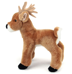 Peluche Realistico di <span class=keywords><strong>Cervo</strong></span> Sika, Giocattolo di Renna Maculata per Souvenir dello Zoo, Decorazione Casa, Regali per Bambini, Vendita all'Ingrosso - Product Image 5