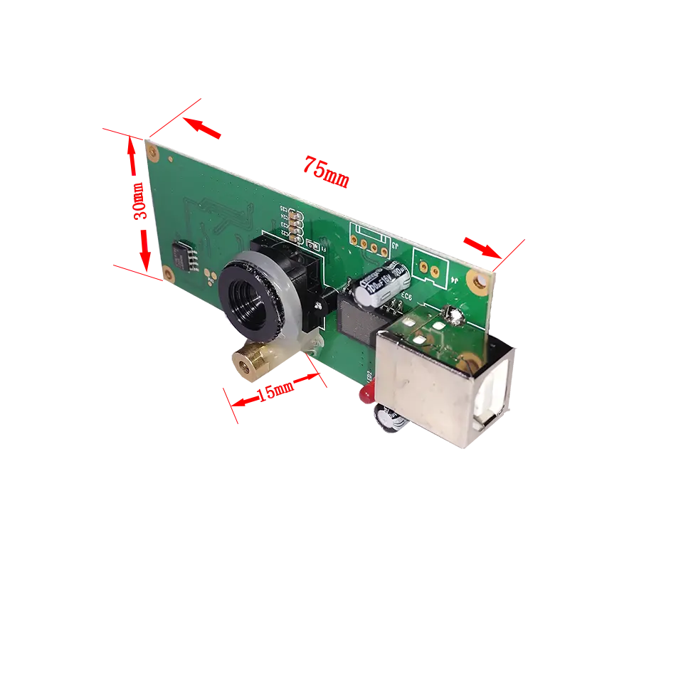 インタラクティブプロジェクターフィンガータッチ用のポータブルインタラクティブホワイトボードセンサーモジュールプロジェクター用のさまざまなサイズ