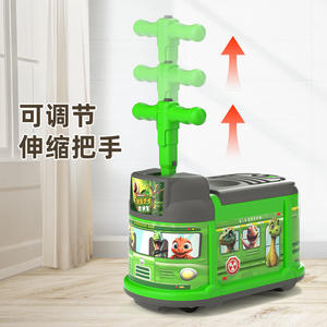 Eggbaby Dinosaur Twist Car, Coche de Empuje Silencioso de 4 Ruedas con Almacenamiento, para Niños de 4 a 6 Años, Unisex - Product Image 5