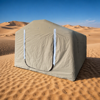 Abri de camping gonflable hermétique en PVC vinyle imperméable et durable, toutes saisons, taille personnalisée, pour usine de tentes de camping