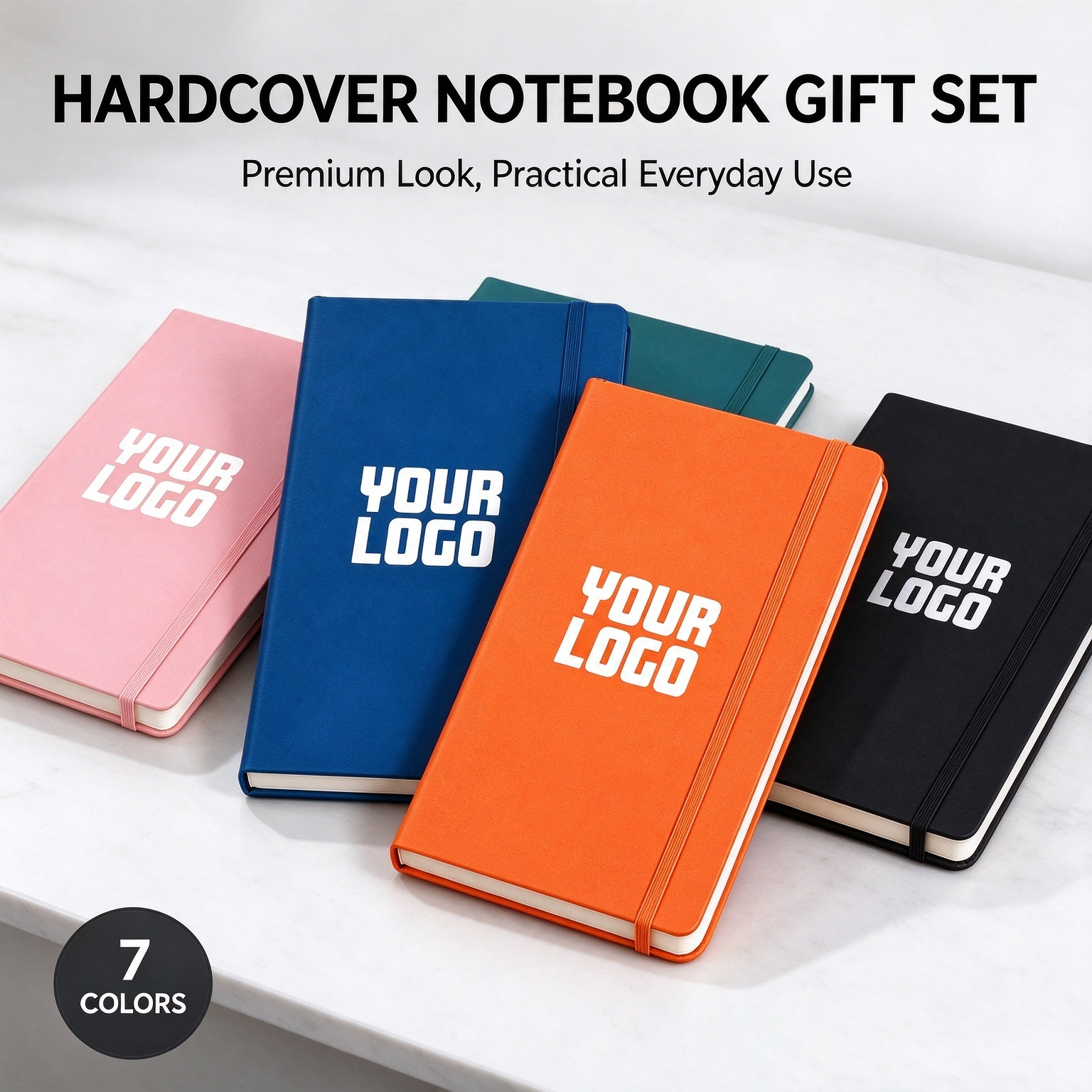 Promotion Business Office Gifts Custom LOGO Printed Black <strong>Notebook</strong> Planner Journal <strong>Notebook</strong> <strong>2026</strong> Diary <strong>Notebook</strong> <strong>2026</strong> English