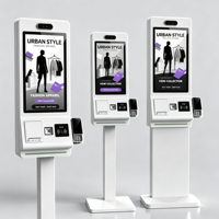 Terminal de commande multifonctionnel pour restaurant commercial, machine de point de vente intégrée, kiosque en libre-service avec paiement par carte et QR