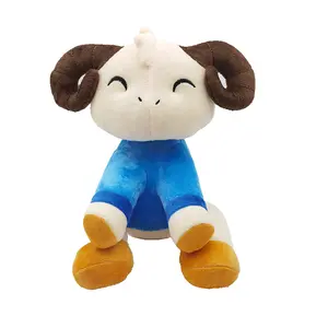 Cute Stuffed Sheep Animal Doll Soft Plush Sheep Toy Kawaii Sheep Figures Plush Stuffed Toys