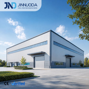 Nave Industrial Prefabricada de Acero de Alta Resistencia con Certificación CE, Resistente a Vientos de 120 km/h, Conexión Atornillada, en Venta - Product Image 1