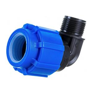 Accessoires de plomberie fiables d'approvisionnement d'usine direct 32MM X 1 "coude à filetage mâle raccords de compression en PP de l'Inde - Product Image 6