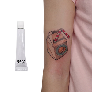 อุปกรณ์เสริมความงามสำหรับร้านเสริมสวย ผลิตภัณฑ์ใหม่ปรับแต่งได้ สีไมโครเบลดดิ้ง 85% ครีมสีขาวสำหรับสัก 10 กรัม อุปกรณ์สักถาวร - Product Image 4