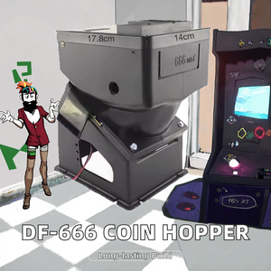 DF-666 mới Kim loại và nhựa xu Phễu cho trò chơi trung tâm tuổi 6 + - Product Image 2