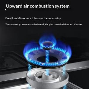 مجموعة موقد كهربائي متعدد الوظائف بالجملة، موقد غاز مع بخار وفرن مع شفاط مدمج للتركيب - Product Image 4