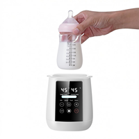 Chauffe-biberon multifonction numérique à commande tactile OEM 2026, chauffe-biberon rapide, stérilisateur à vapeur, chauffe-lait pour bébé avec veilleuse