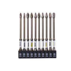 Fuxin <b>Screwdriver</b> <b>Bits</b> Hex Shank 6 Mm Ph1 Ph2 Ph3 Magnetic For Electric Drill - Product Image 1