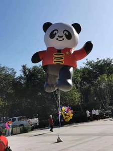 <span class=keywords><strong>Ballon</strong></span> gonflable panda pour défilé, <span class=keywords><strong>ballon</strong></span> ours brun flottant à l'air, <span class=keywords><strong>ballon</strong></span> volant à l'hélium - Product Image 2