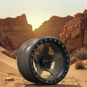 Киппардо, кованые 17-дюймовые Внедорожные колеса из алюминиевого сплава с замком, не Передняя и задняя конфигурация для Toyota Land Cruiser - Product Image 4