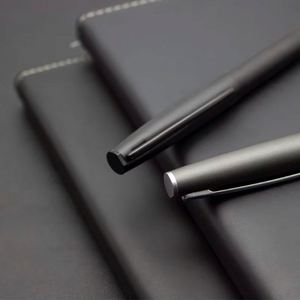 High Quality Luxury Metal Ballpoint <b>Pen</b> Promotional <b>Pen</b> with Custom Logo Black Matte Suitable for Enterprise Promotion - Product Image 4