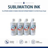 Tinta de Sublimación con Nanofiltro de Alta Calidad para Cabezales de Impresión Epson I3200-A1 DX5 XP600 TX800 4720, Impresión de Prendas con Colores Vívidos