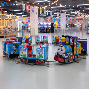 Train électrique miniature pour enfants, manège ludique populaire pour centres commerciaux et parcs d'attractions - Product Image 1