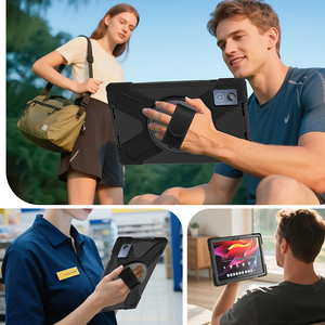 Custodia in Silicone antiurto per <span class=keywords><strong>Lenovo</strong></span> K11 Plus 11.5 "TB352FU/TB352XU copertura <span class=keywords><strong>Tablet</strong></span> con tracolla rotante cavalletto - Product Image 2