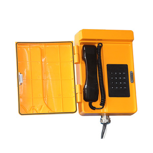 Balise d'urgence ferroviaire IP67 pour tunnel métro, téléphone VOIP résistant aux intempéries - Product Image 2