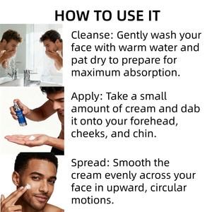 <strong>Men's</strong> Daily <strong>Moisturizer</strong> with Vitamin C Jojoba Oil Vitamin E Hyaluronic Acid for Healthy Skin - Product Image 5