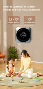 Automatic Mini Portable All-In-One Washer/Dryer Front Loading Plastic Energy Saving Touch Screen Stainless Steel Hotel Smart Aut - Product Image 2