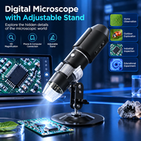 Caméra de microscope numérique Dearsee HD 1080P Wifi 50X-1600X pour outil d'inspection de PCB Android IOS