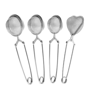 Thép không gỉ trà lọc dây cao cấp lưới trà bóng truyền Lọc dốc Infuser bóng với xử lý - Product Image 6