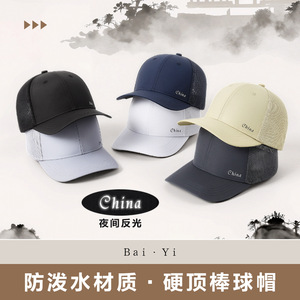 Casquette de baseball unisexe en nylon respirant à séchage rapide, protection solaire, pliable, avec logo Chine - Product Image 2