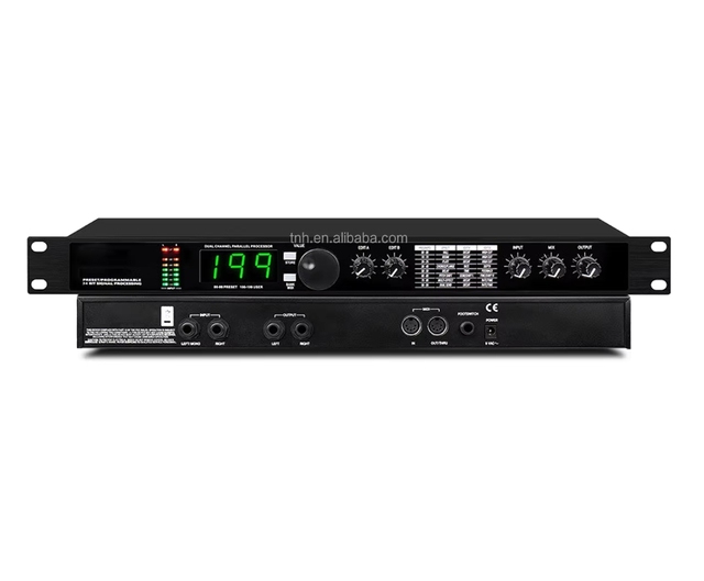 TNH AM- MI4 Professional Digital Reverb Multi-effect DSP Processor Audio Processor Equalizer for Karaoke Stage Performance