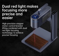 LaserPecker 4 Mini Marqueur laser à diode portable 10W Diy Laserpecker 4 Machine de gravure laser et de découpe de bois de base pour anneau de bois