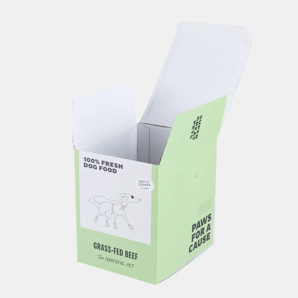 メーラー折りたたみ紙箱包装紙カスタムフラットギフト収納犬Pbutterflyalace自己直立ボックスクラフト紙手作り