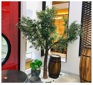 Olla de <span class=keywords><strong>olivo</strong></span> artificial para interiores, personalizada, para el hogar, hotel, <span class=keywords><strong>interior</strong></span>, restaurante, hoteles, flores decorativas para interiores, plantas, para el hogar, el hotel, el <span class=keywords><strong>interior</strong></span> - Product Image 3