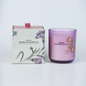 M y sentido de cáscara de cítricos y salvia 96*110Mm de vidrio de fragancia vela perfumada tarro - Product Image 3