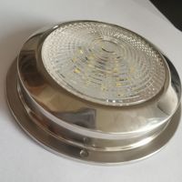 Plafonnier de lecture 2026Yacht RV spécial pour toit, en acier inoxydable blanc, 3/4 pouce, à montage en surface pour intérieur