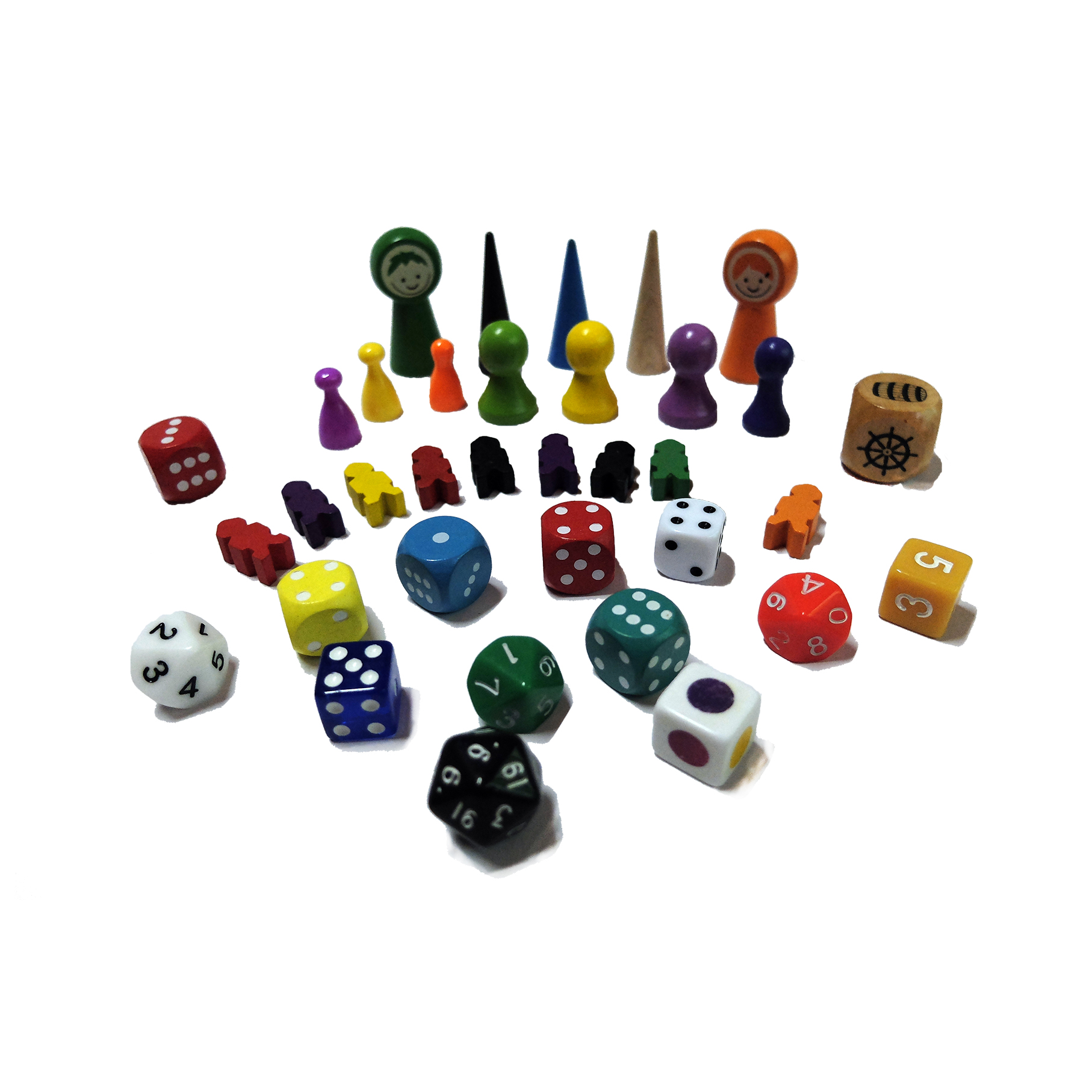 Game Manufacturer Reasonable Price Portable Custom Design Board Game Tokens Pieces