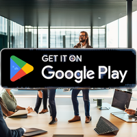 TV Pintar Android 32-Inci dengan Layar Sentuh, Stand Lantai yang Dapat Dipindahkan, Layar Interaktif yang Dapat Diputar untuk Kantor, Toko Ritel, dan Pameran