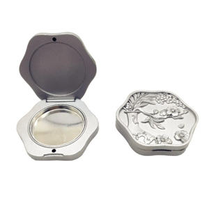 Tarro de Bálsamo Sólido Personalizable de Aleación de Zinc - Estuche Metálico Grabable con Impresión de Logotipo para Promoción de Marca - Product Image 2